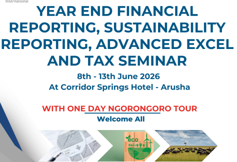 Year End Financial Reporting Seminar